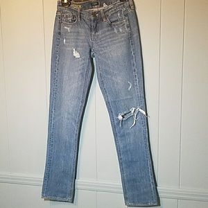 J. Crew Matchstick distressed jeans Size 25